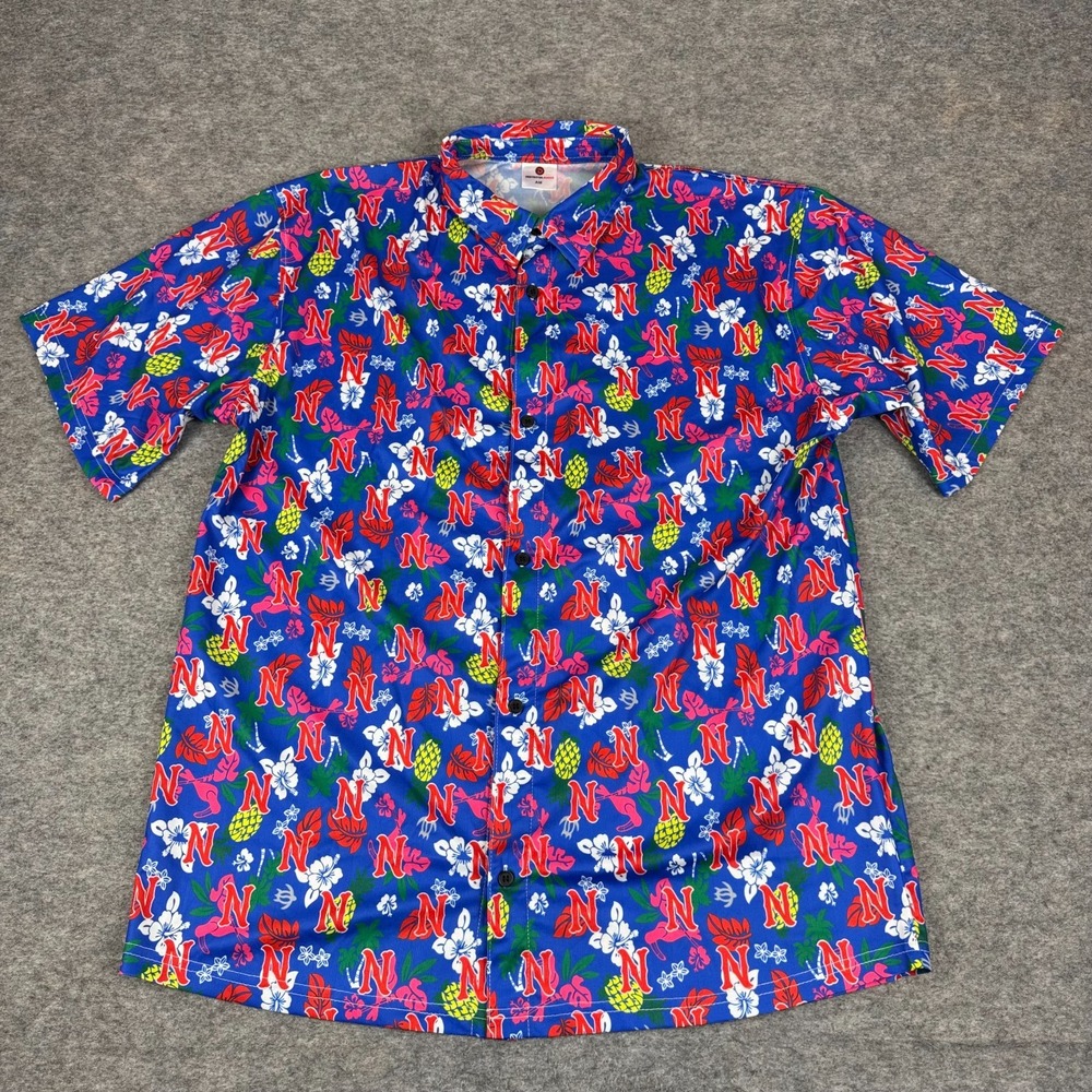Nashville Sounds Button Up Shirt Hawaiian SGA Adult Mens Medium M